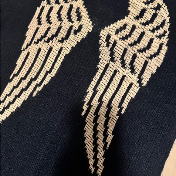 Navy Angel Turtleneck Sweater - Picture 4 of 7